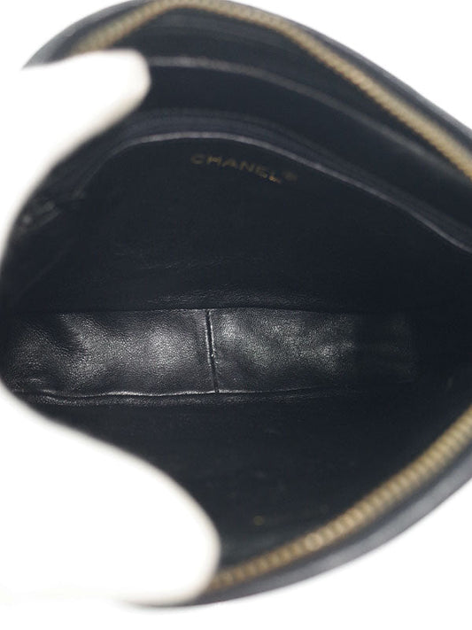 Chanel Matelasse Chain Shoulder Bag Black