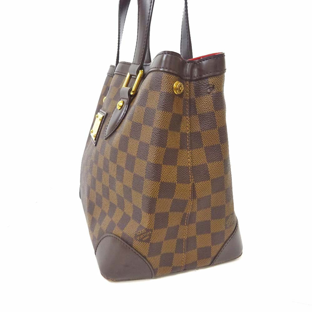 Louis Vuitton Damier Hampstead PM Tote Bag Brown