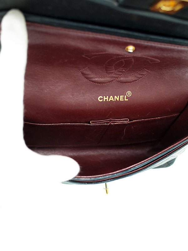Chanel Matelasse Chain Shoulder Bag Black