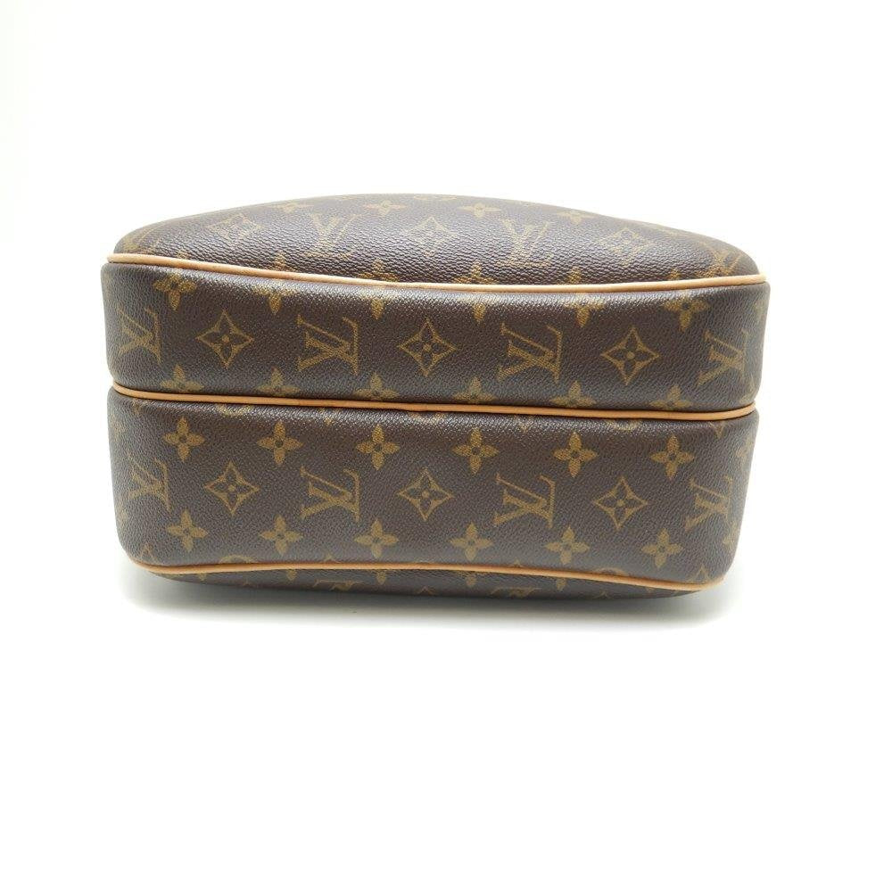 Louis Vuitton Monogram Reporter PM Brown Shoulder Bag
