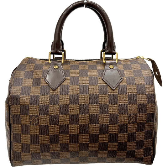 Louis Vuitton Speedy 25 Handbag Damier Ebene