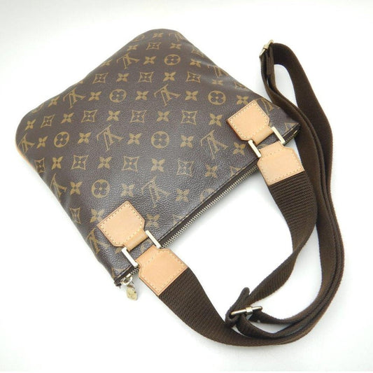 Louis Vuitton Monogram Pochette Bosphore Brown Shoulder Bag