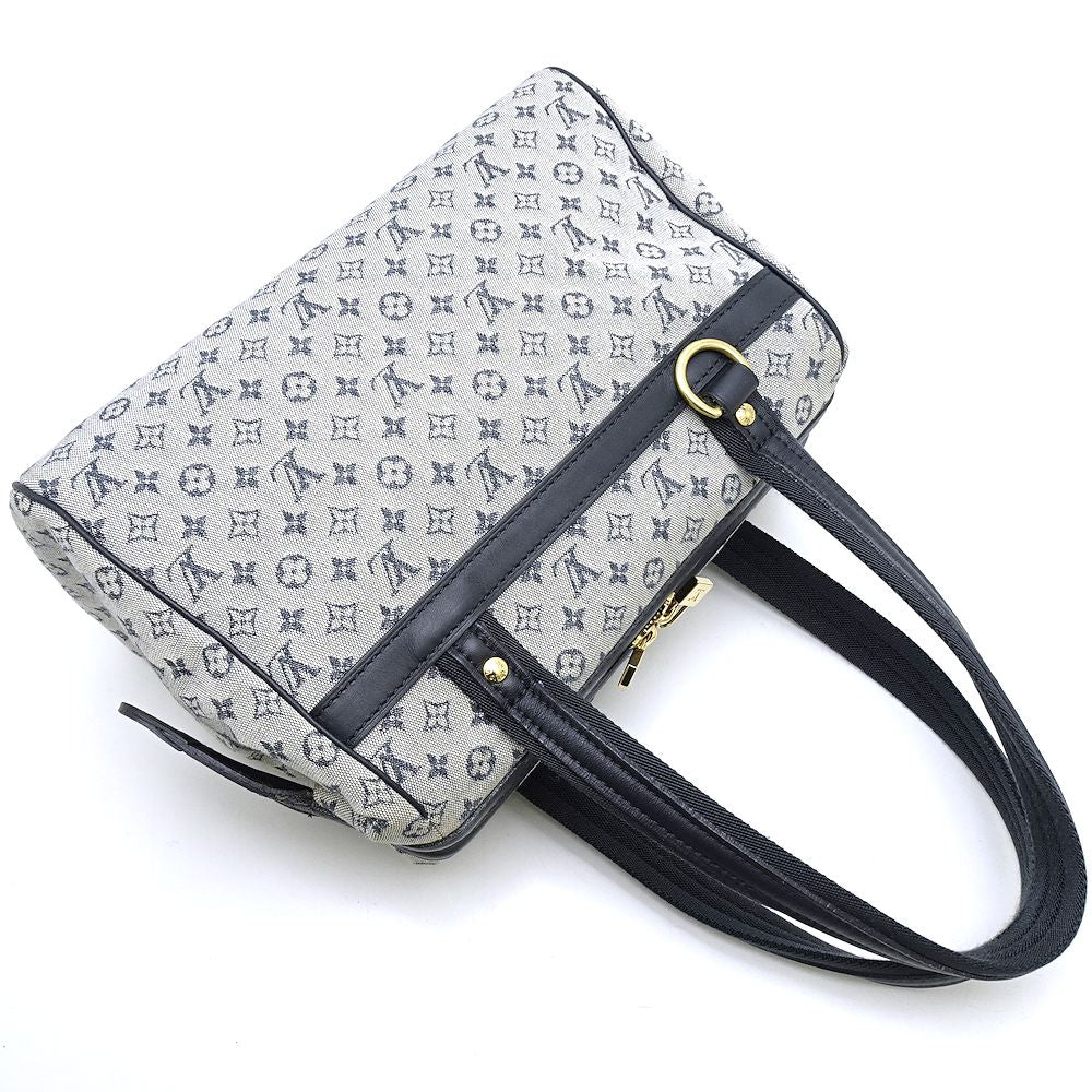 Louis Vuitton Monogram Mini Josephine PM Blue Handbag
