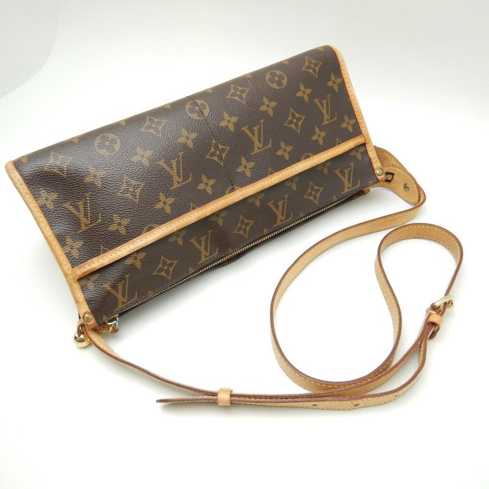 Louis Vuitton Monogram Popincourt Long Brown Shoulder Bag