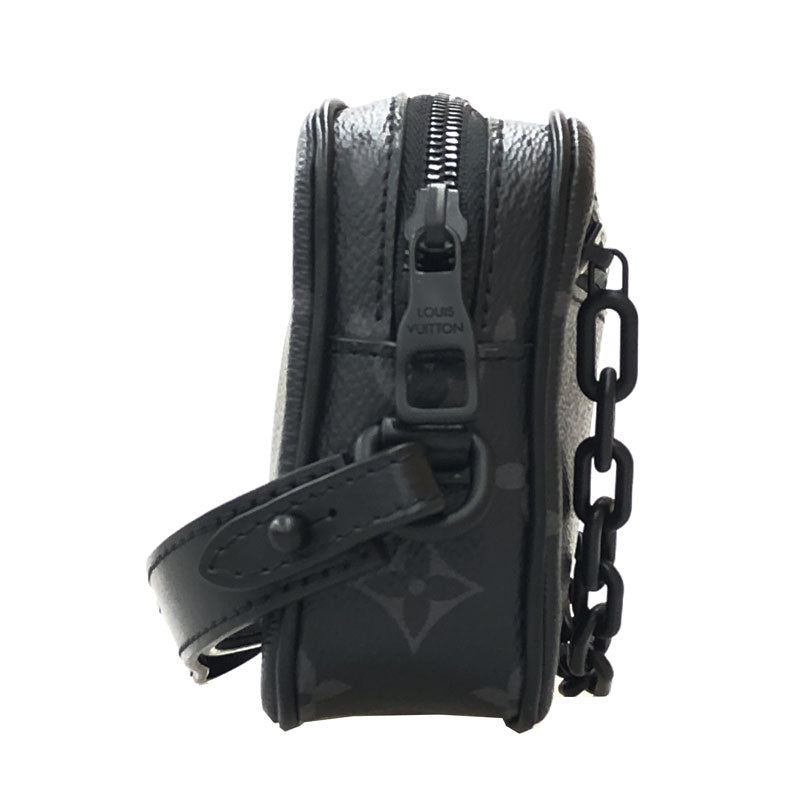 Louis Vuitton Monogram Eclipse Pochette Volga Virgil Abloh Clutch Bag
