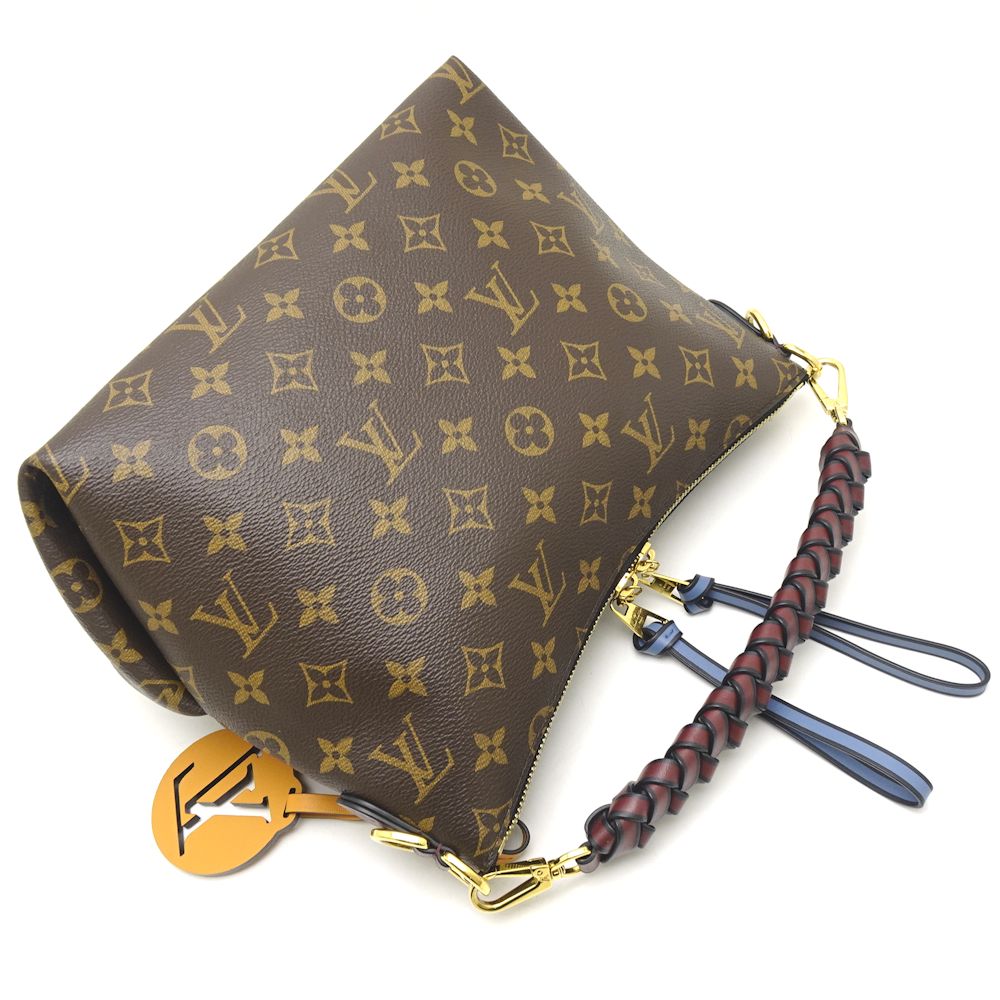 Louis Vuitton Monogram Mini Zipped Hobo 2way Bag Brown