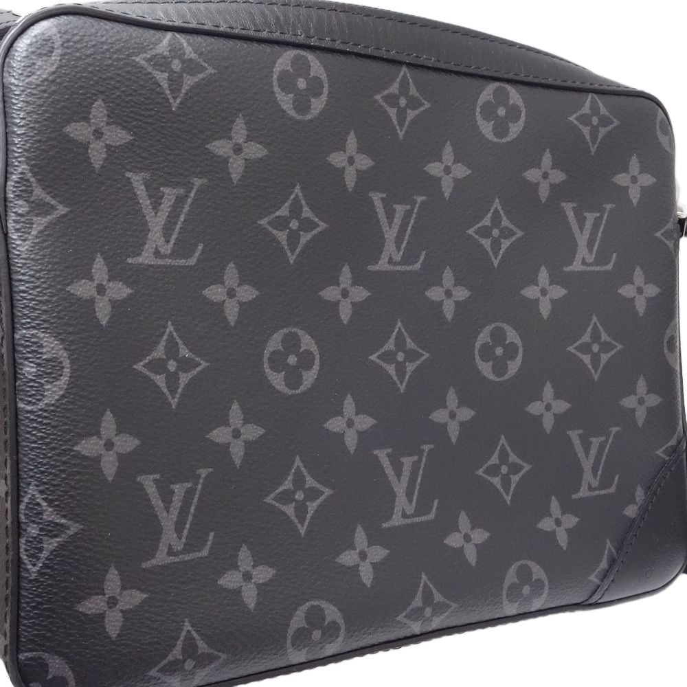 Louis Vuitton Crossbody Shoulder Bag Monogram Eclipse Black
