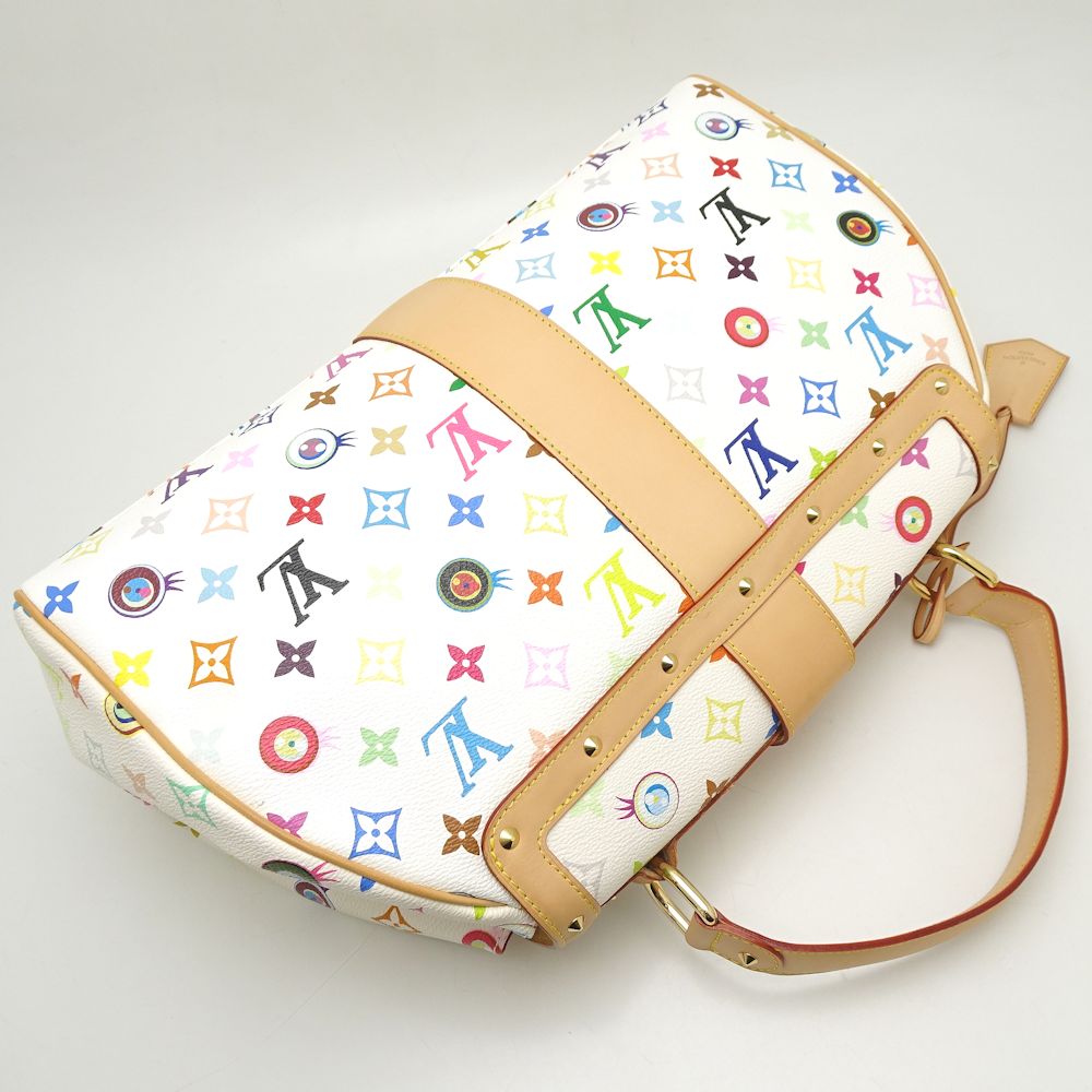 Louis Vuitton Multicolor Sac Retro GM Bron White