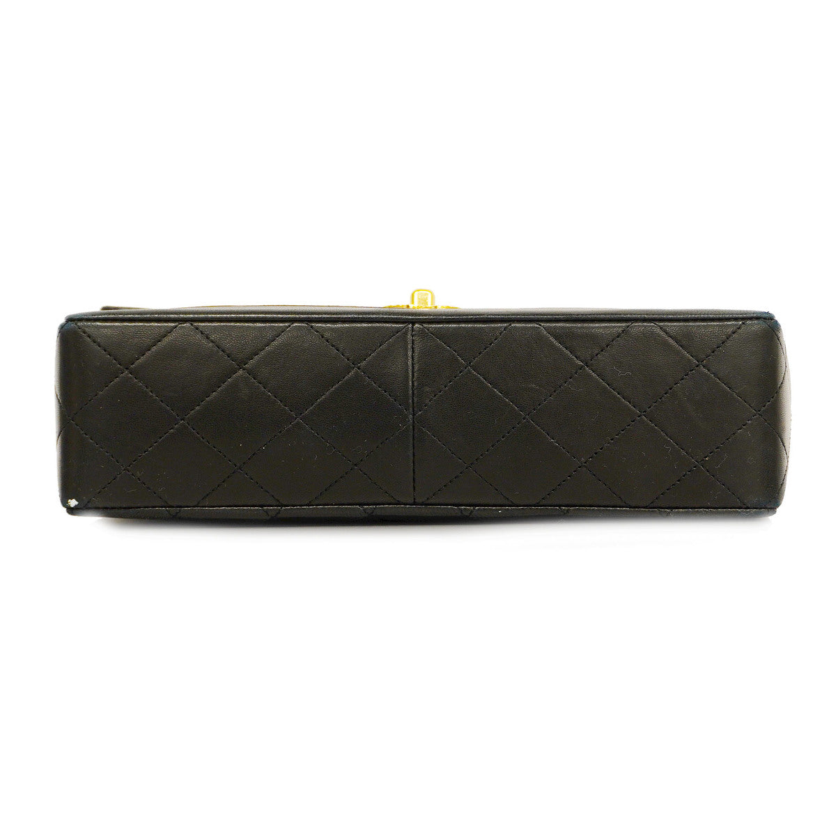 Chanel Shoulder Bag Matelasse Chain Lambskin Black