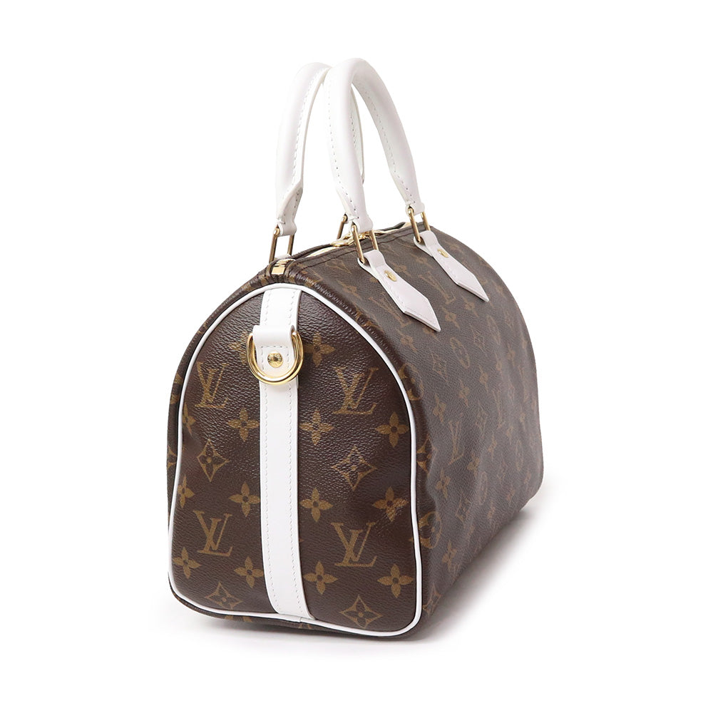 Louis Vuitton Speedy Bandouliere 25 Handbag Diagonal Monogram Brown