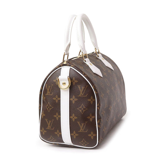 Louis Vuitton Speedy Bandouliere 25 Handbag Diagonal Monogram Brown