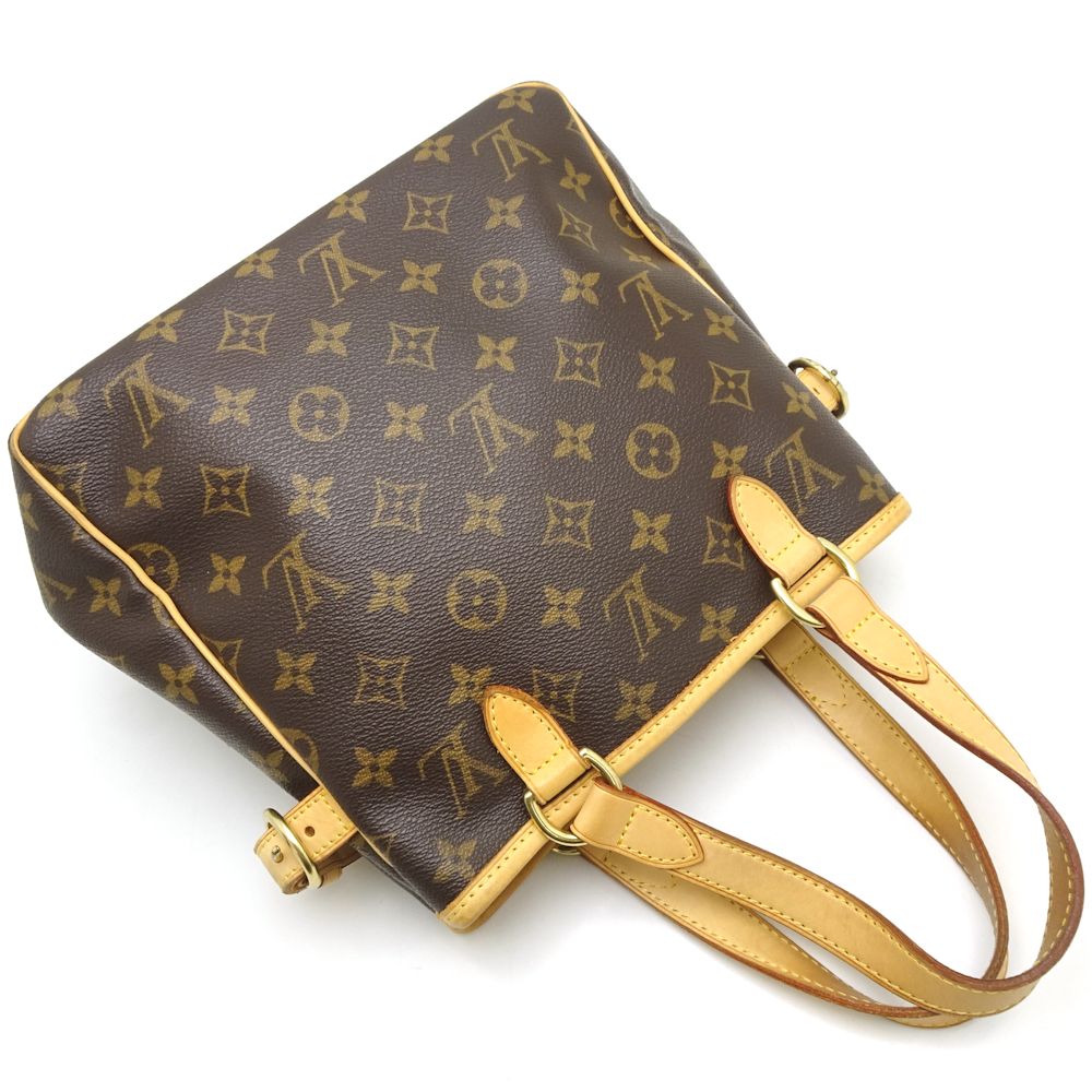 Louis Vuitton Monogram Batignolles Brown Tote Bag