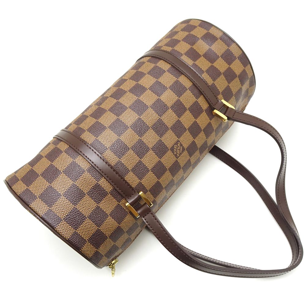 Louis Vuitton Damier Papillon 30 Ebene Handbag Brown