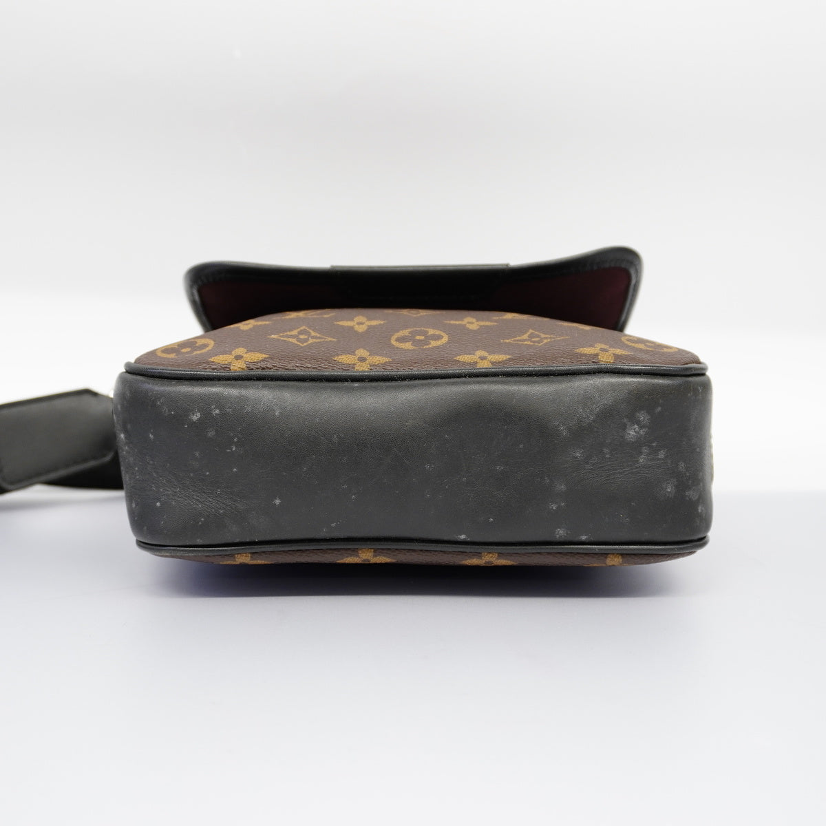 Louis Vuitton Shoulder Bag Monogram Macassar Bus PM
