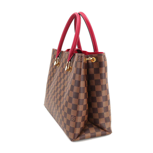 Louis Vuitton Damier LV Riverside 2way Tote Shoulder Bag Ebene Redouin