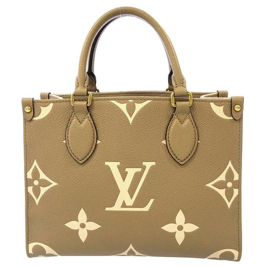 Louis Vuitton Handbag Monogram Emplant On The Go PM 2way Shoulder Bag