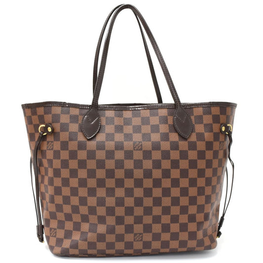 Louis Vuitton Tote Bag Neverfull MM Damier Ebene Brown