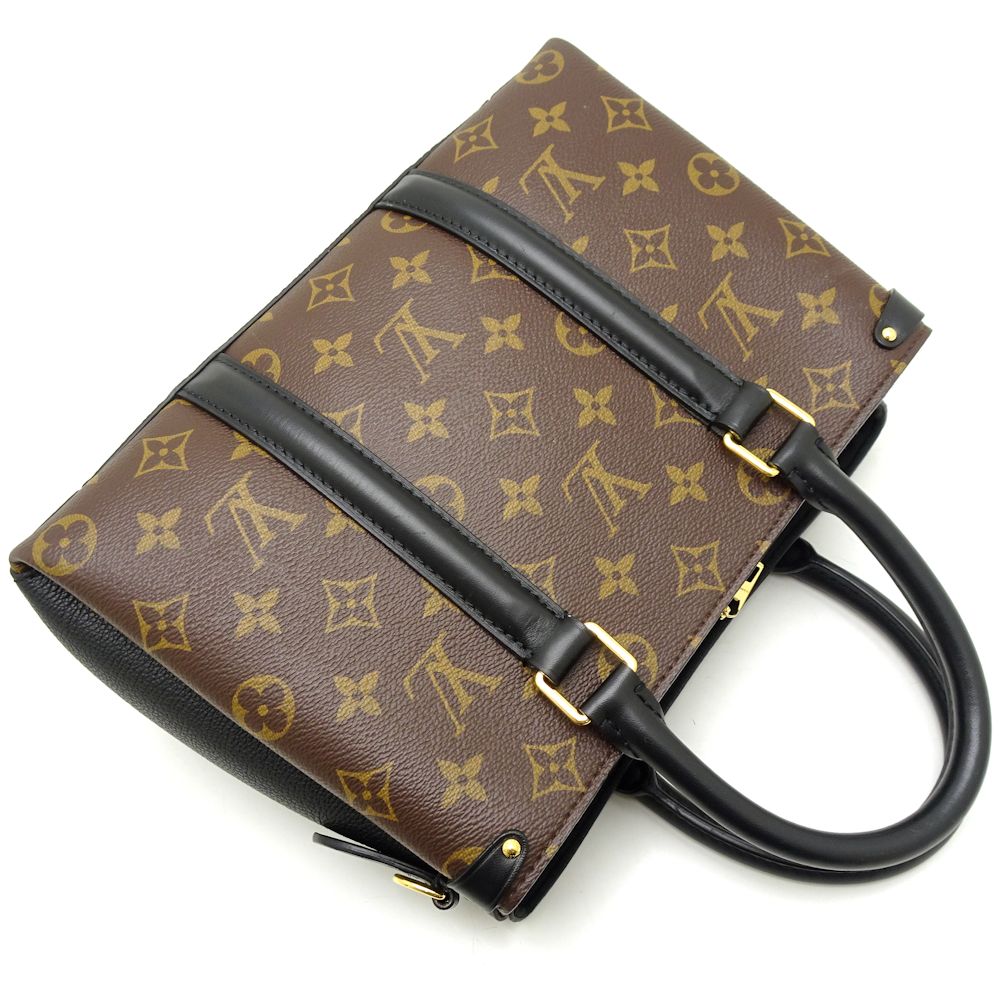 Louis Vuitton Monogram Soufflot NV BB Noir 2WAY Bag