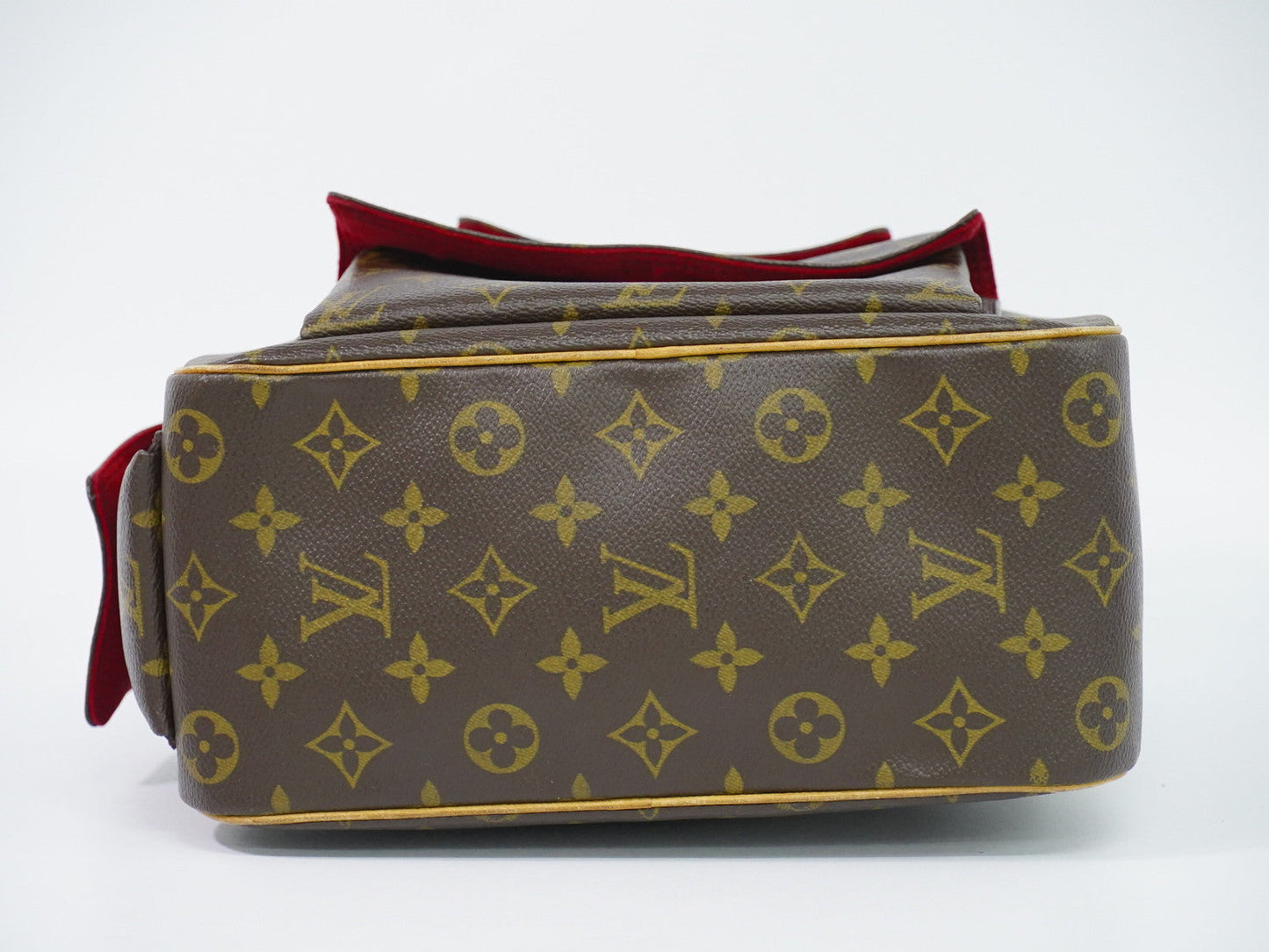 Louis Vuitton Excentri Cite Monogram Handbag Tote Bag Brown