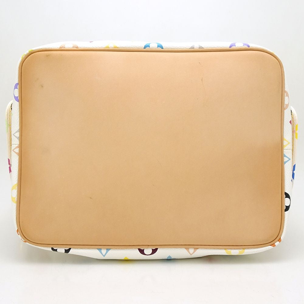 Louis Vuitton Multicolor Petit Noe Bron Shoulder Bag White