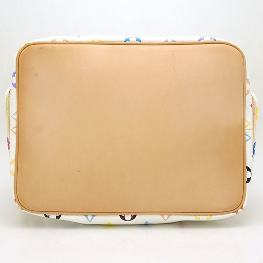 Louis Vuitton Multicolor Petit Noe Bron Shoulder Bag White