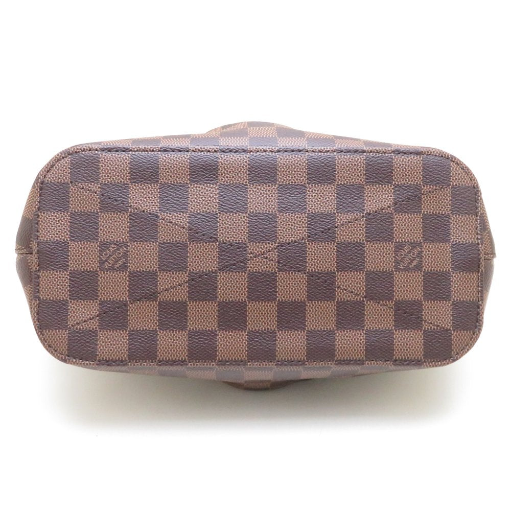 Louis Vuitton Damier Sienna PM Ebene 2WAY Bag Brown