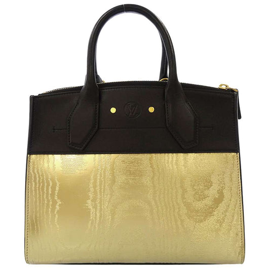 Louis Vuitton Handbag City Steamer PM 2way Shoulder Bag Black