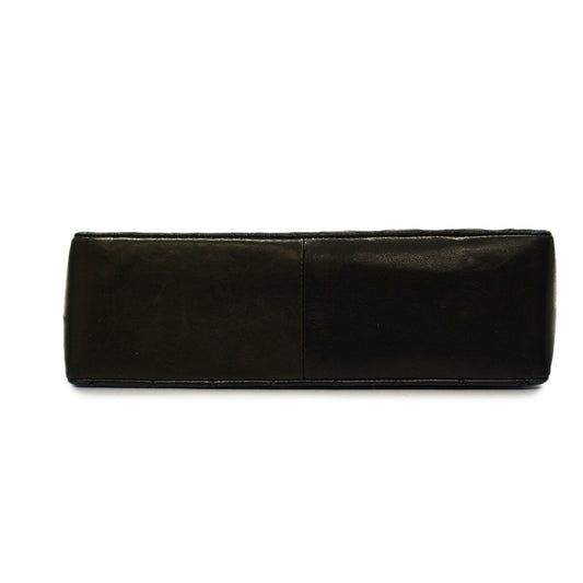 Chanel Shoulder Bag Matelasse Single Chain Lambskin Black