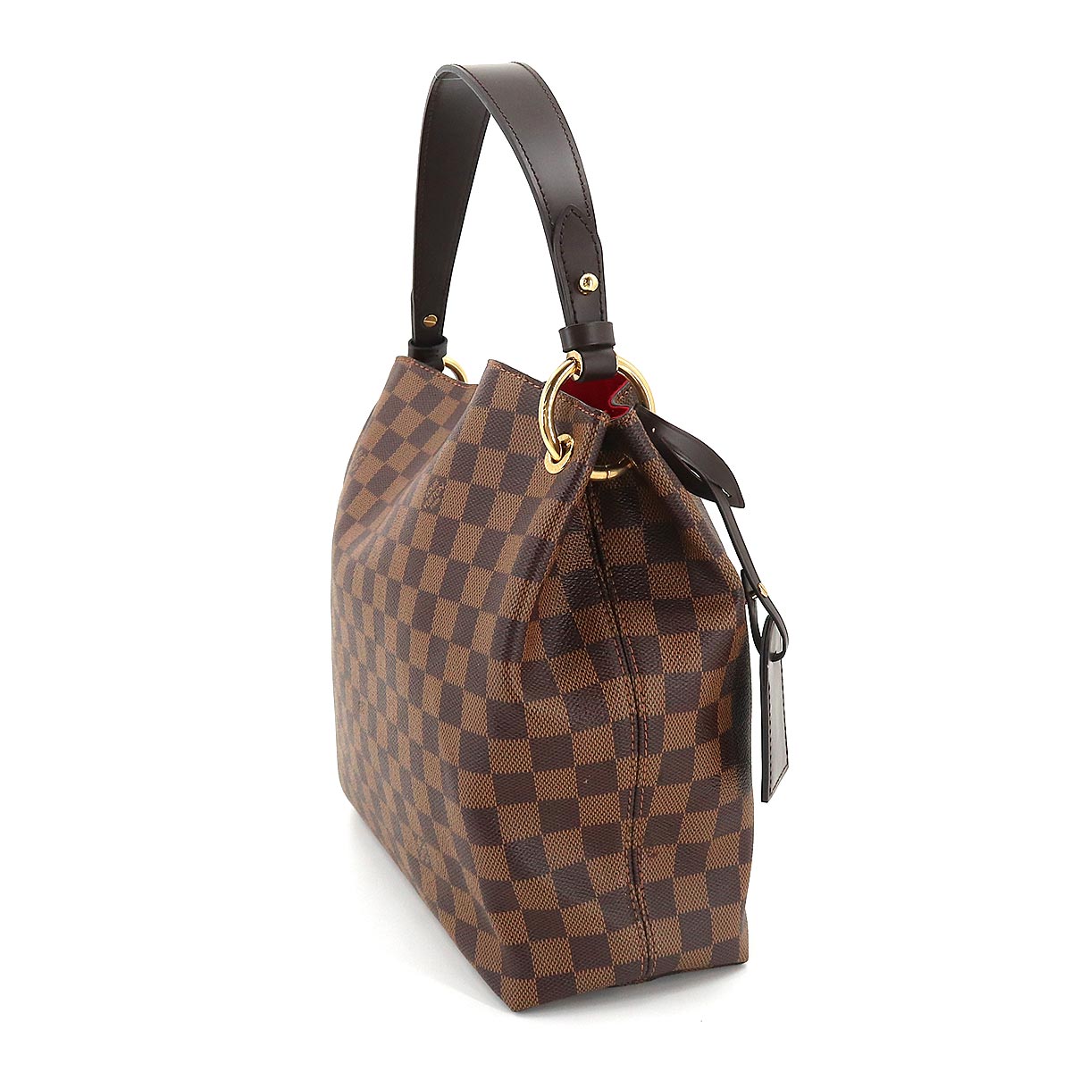 Louis Vuitton Damier Graceful PM Shoulder Bag Ebene