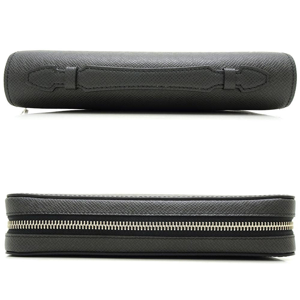 Louis Vuitton Taiga Zippy XL Long Wallet Clutch Travel Case Black