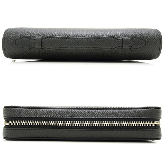 Louis Vuitton Taiga Zippy XL Long Wallet Clutch Travel Case Black