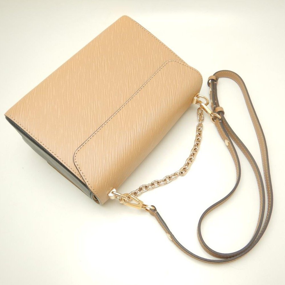 Louis Vuitton Epi Twist MM Beige Black 2WAY Bag
