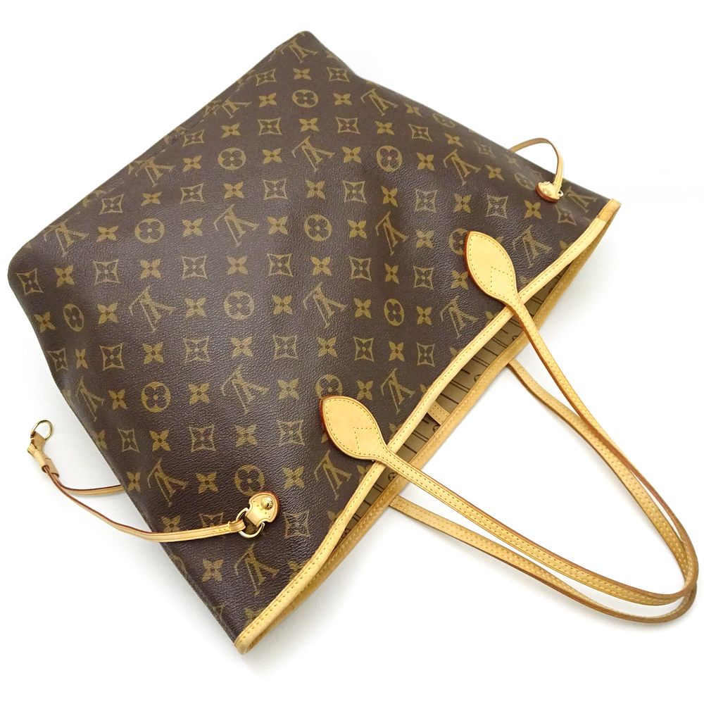 Louis Vuitton Monogram Neverfull MM Brown Tote Bag