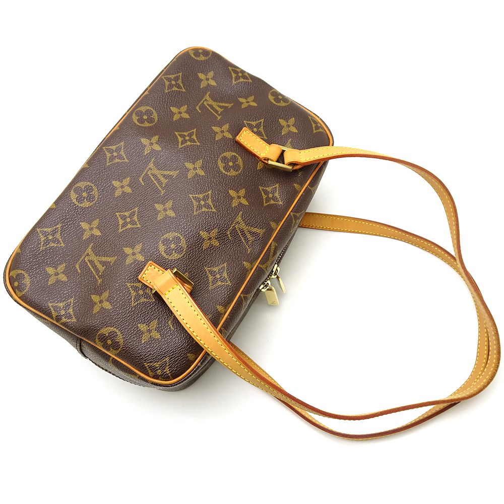Louis Vuitton Monogram Cite MM Brown Shoulder Bag