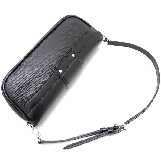 Louis Vuitton Epi Pochette Montaigne Noir Handbag