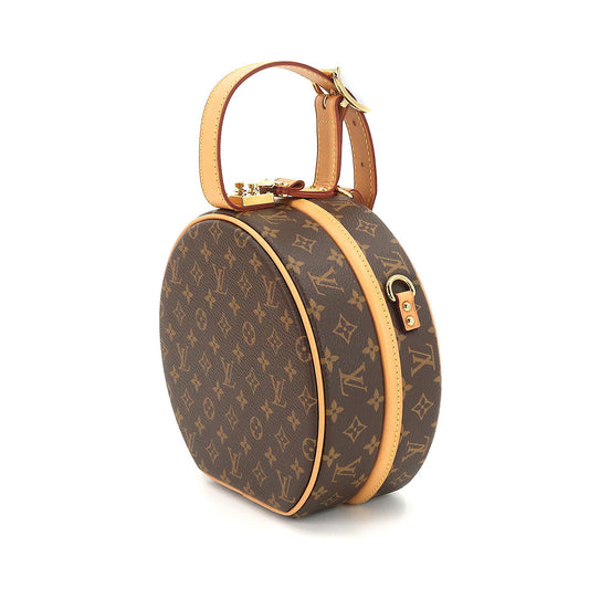 Louis Vuitton Monogram Petite Boite Chapeau 2 Way Hand Shoulder Bag