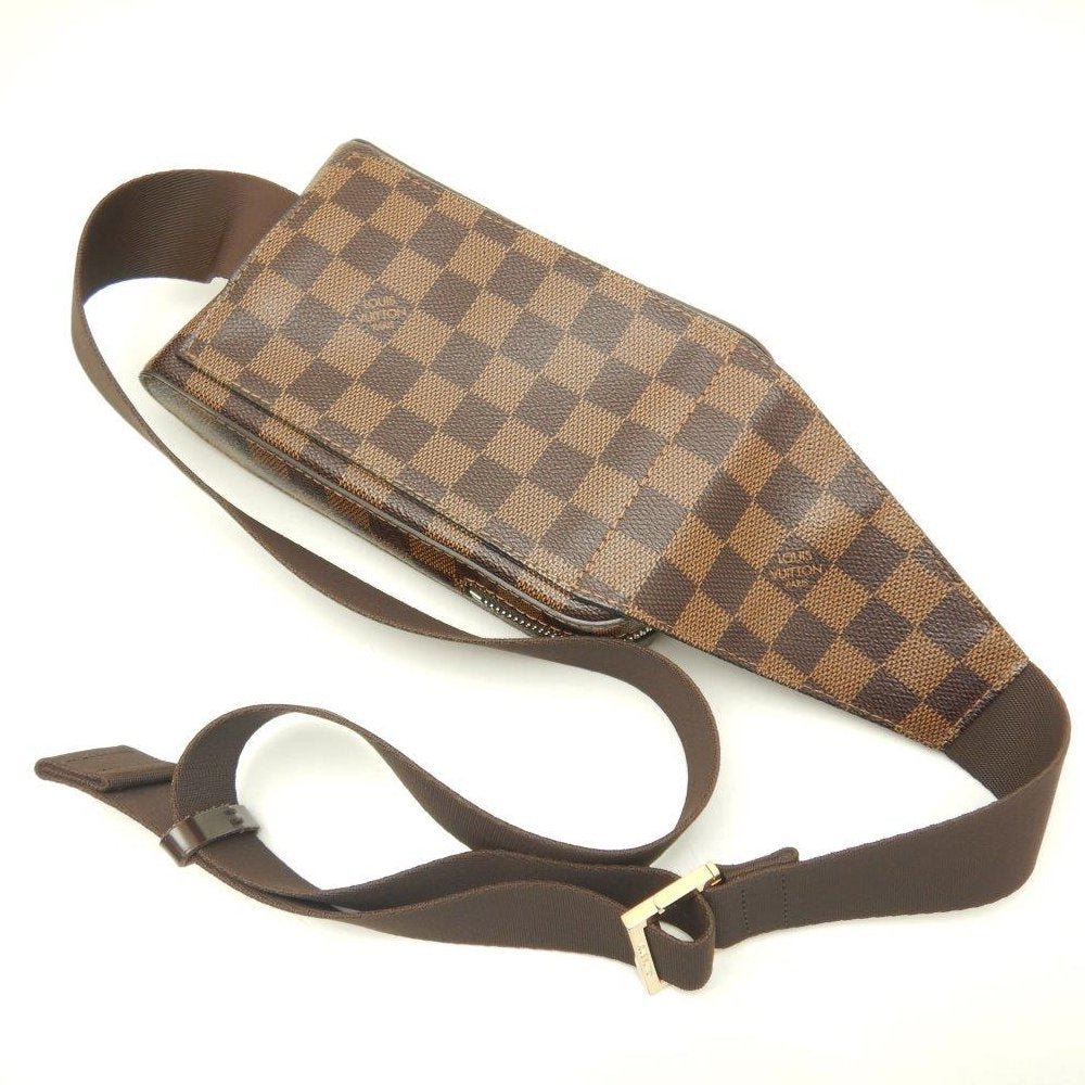 Louis Vuitton Damier Jeronimos Ebene Body Bag Brown