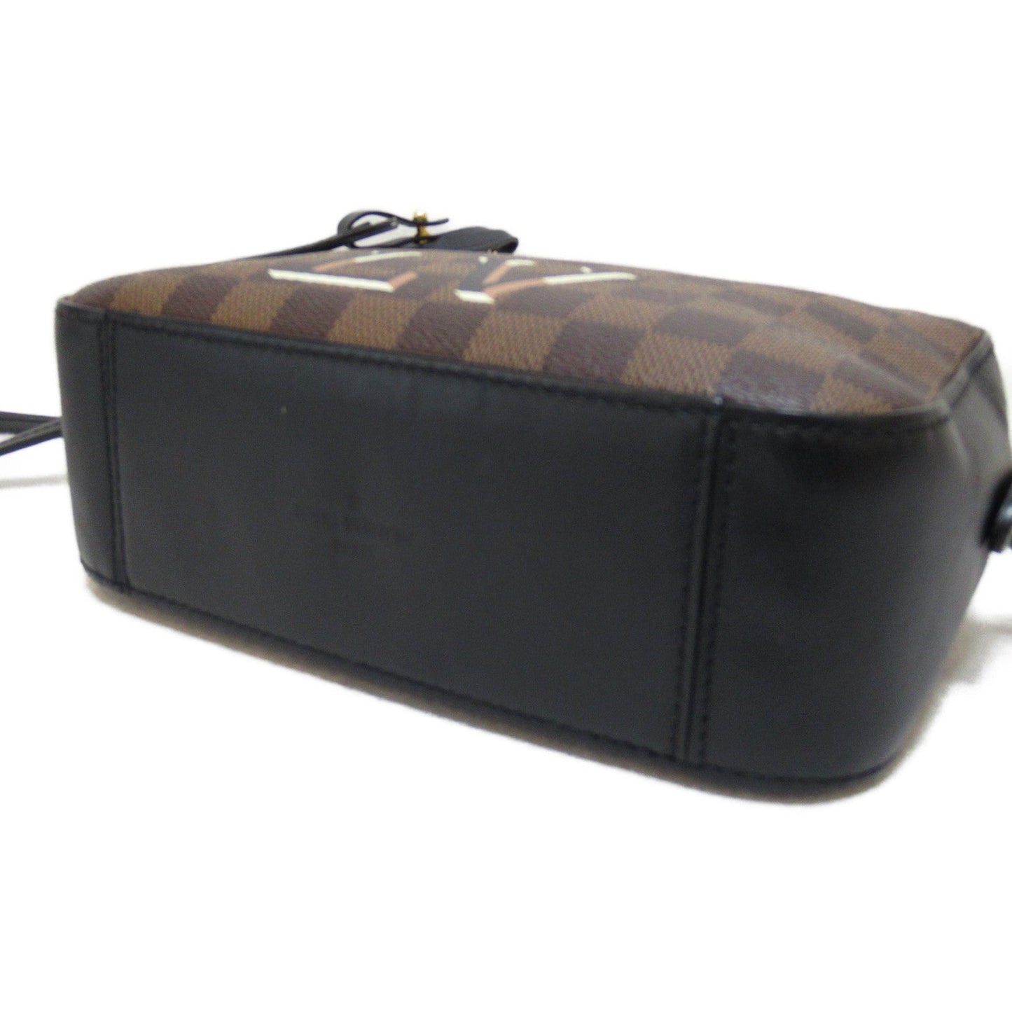 Louis Vuitton Santa Monica 2way Shoulder Bag PVC Coated Canvas Damier
