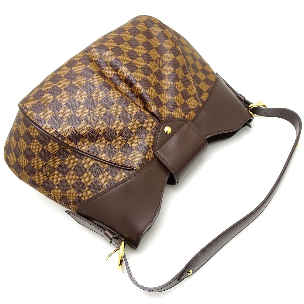 Louis Vuitton Damier Sistina MM Shoulder Bag Ebene