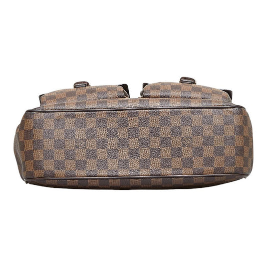Louis Vuitton Damier Handbag Tote Bag Brown