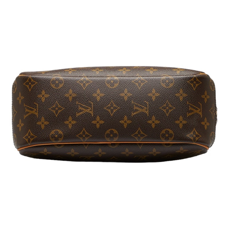 Louis Vuitton Monogram Trouville Handbag Brown
