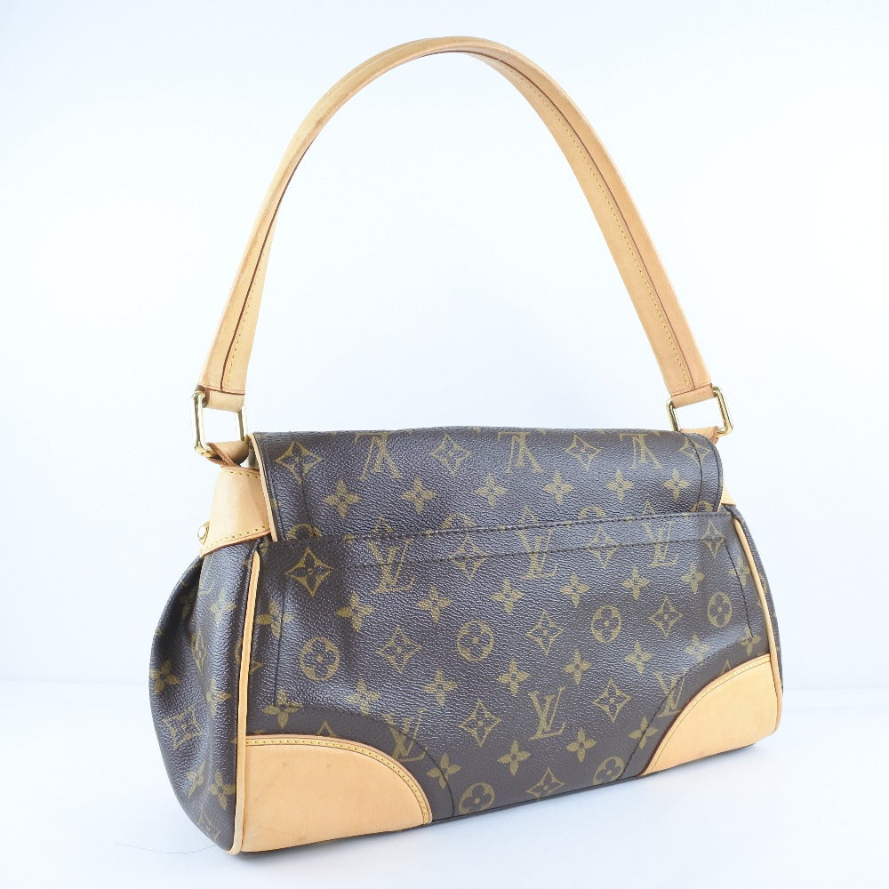 Louis Vuitton Beverly MM Shoulder Bag Monogram Canvas Brown