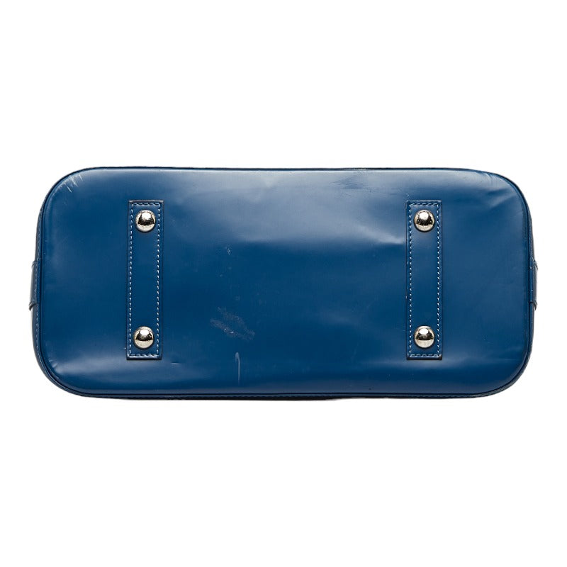 Louis Vuitton Epi Alma MM Handbag Toledo Blue