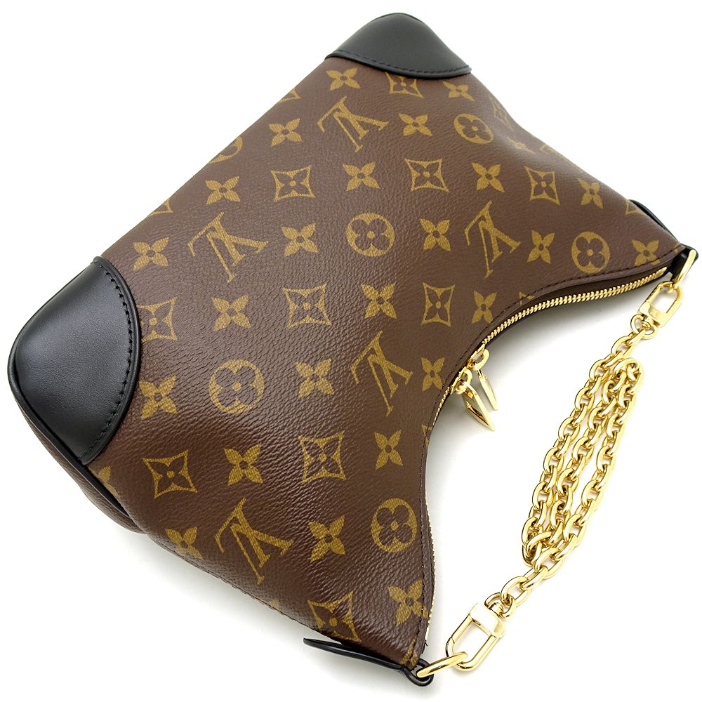 Louis Vuitton Monogram  Boulogne NM Shoulder Bag Brown x Noir