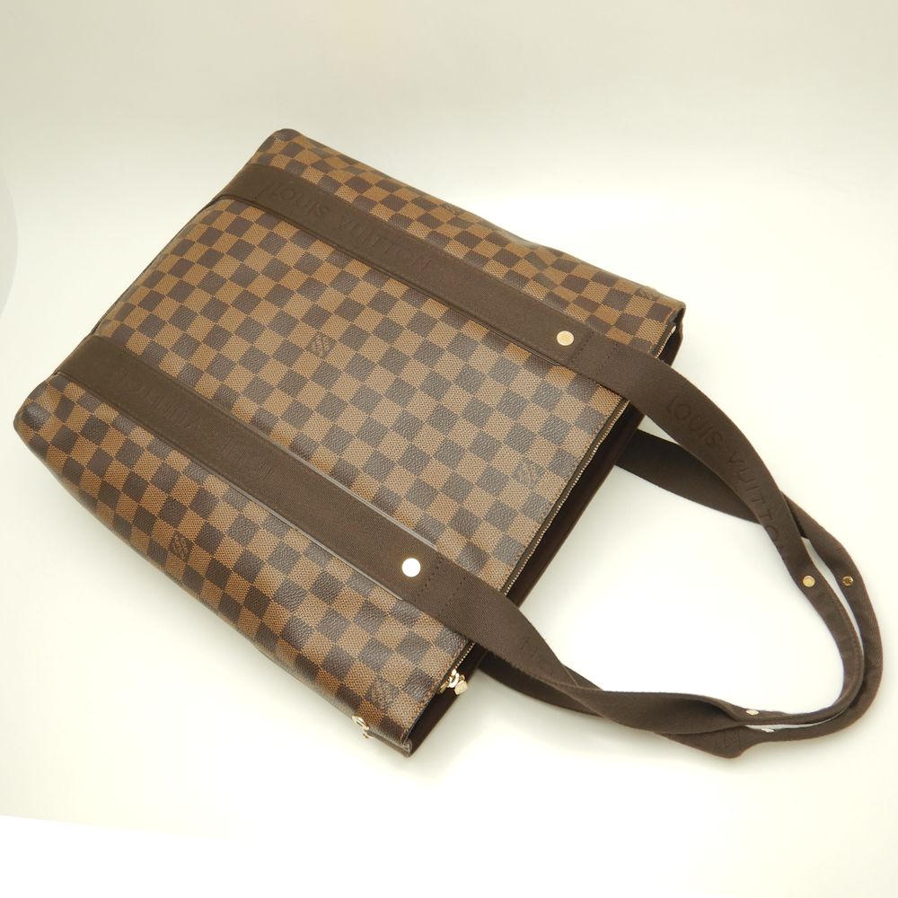 Louis Vuitton Beaubourg Damier Tote Bag Brown