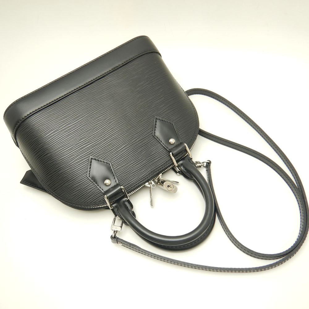 Louis Vuitton Alma BB Epi Handbag Black