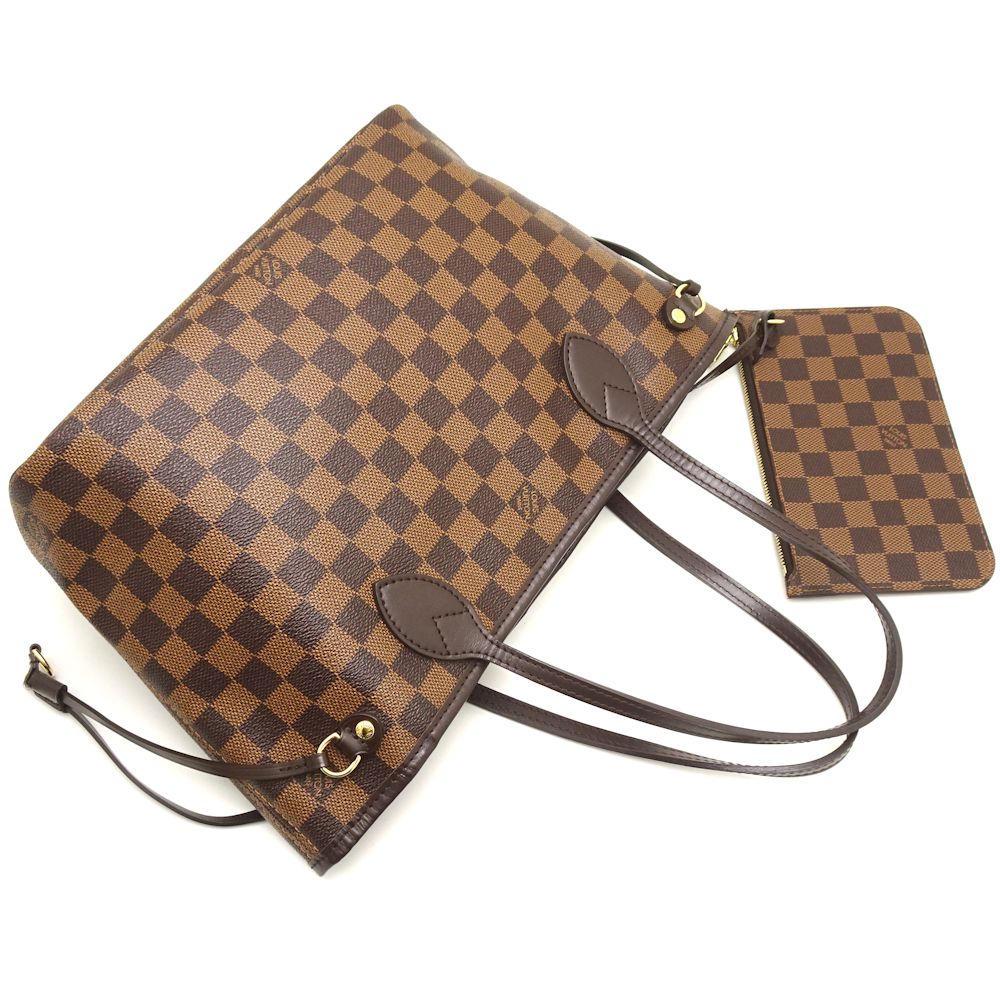Louis Vuitton Damier Neverfull PM Tote Bag Ebene