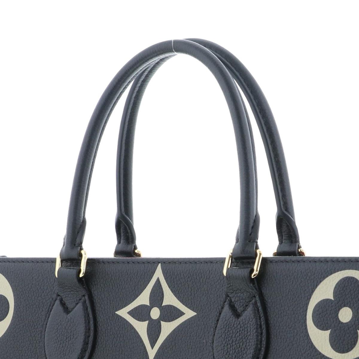 Louis Vuitton  OnTheGo MM Amplant Noir Shoulder Monogram Black