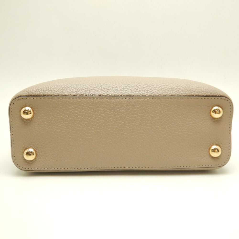 Louis Vuitton Capucines BB Shoulder Bag Taurillon Galle