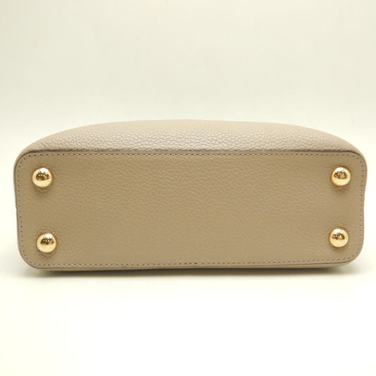 Louis Vuitton Capucines BB Shoulder Bag Taurillon Galle